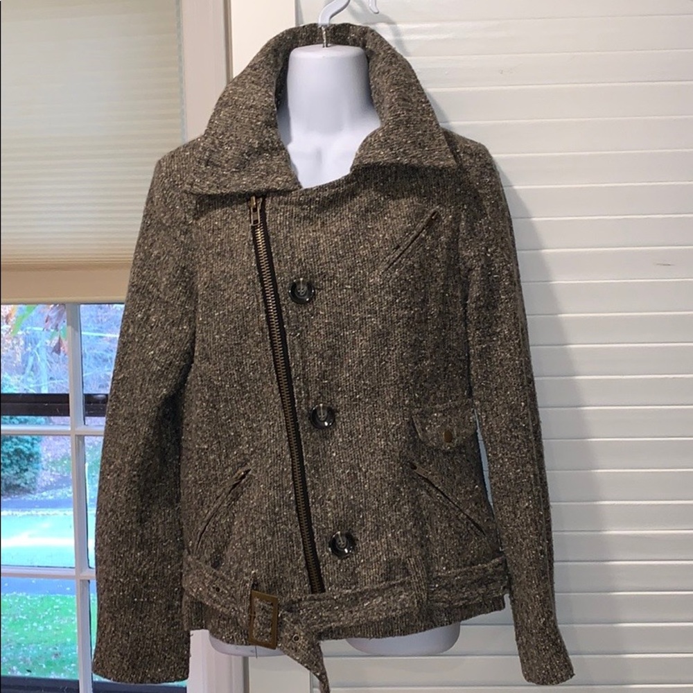 Brown tweed jacket